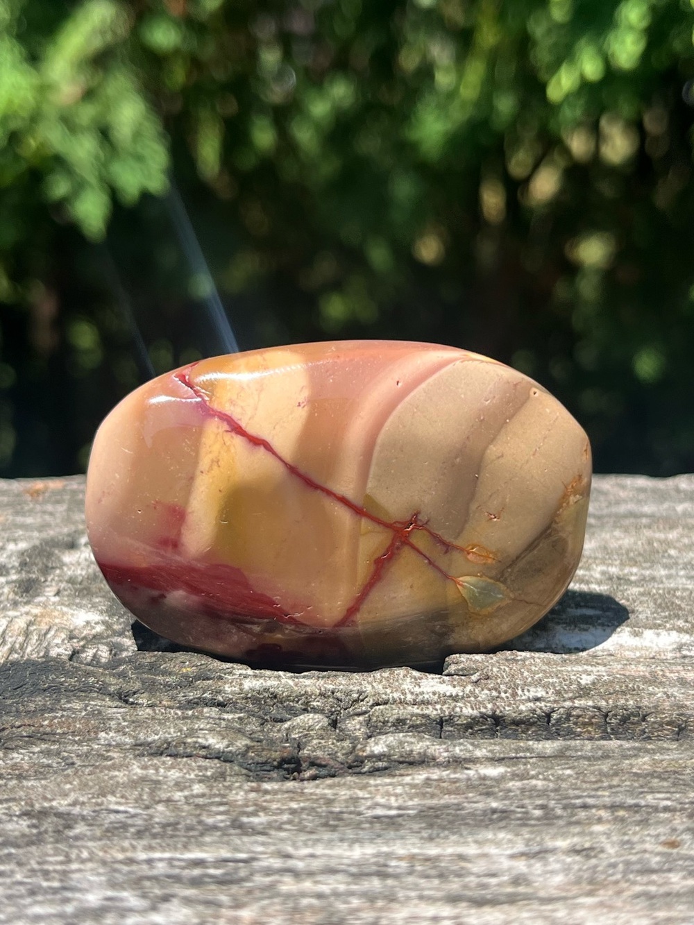 Polished Mookaite Palm